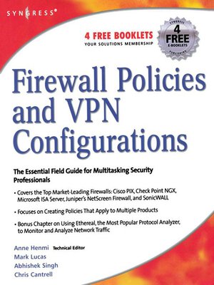 cover image of Firewall Policies and VPN Configurations